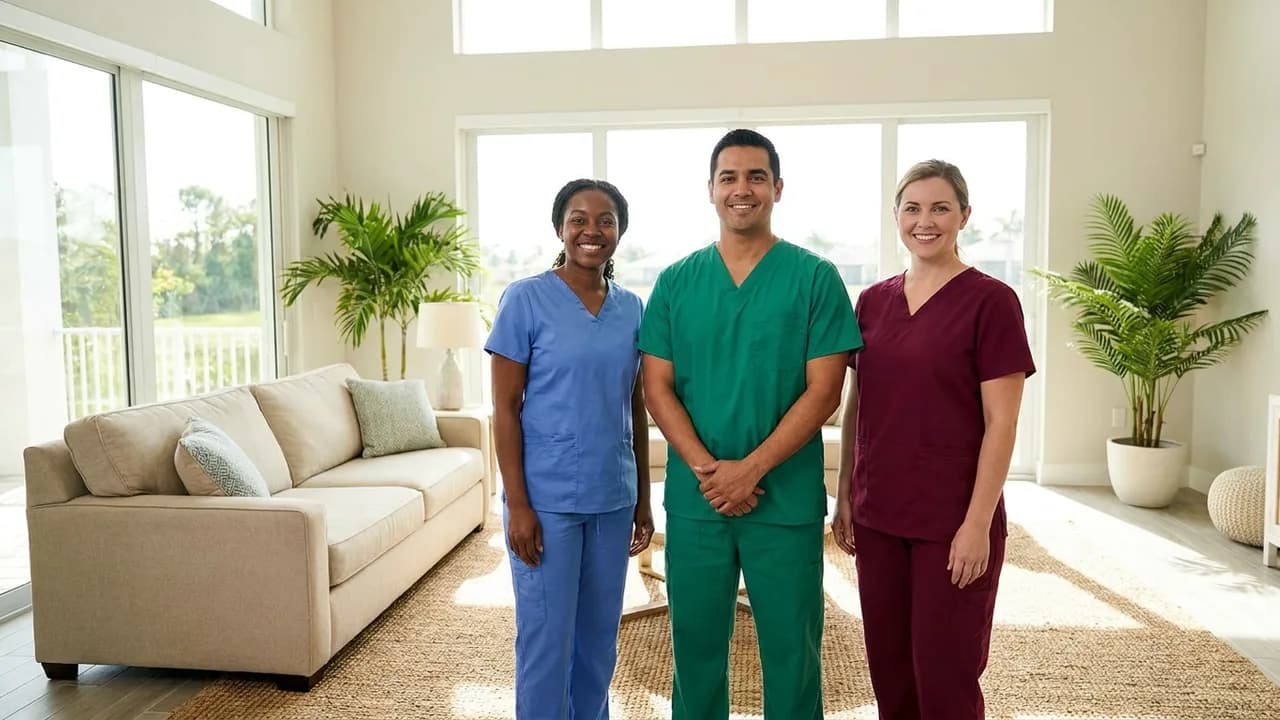 The Focus Family Care team, a licensed Florida home health agency serving South Florida