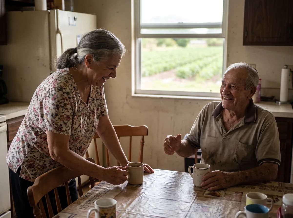 Focus Family Care nurse caring for a client at home in Homestead, Florida