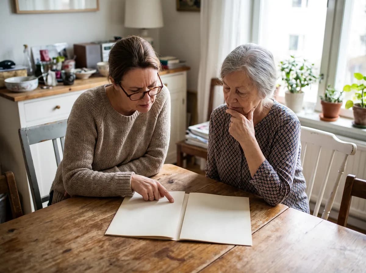 A family comparing home care agencies in South Florida