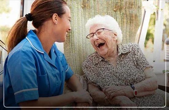 Focus Family Care caregiver with a senior client in South Florida
