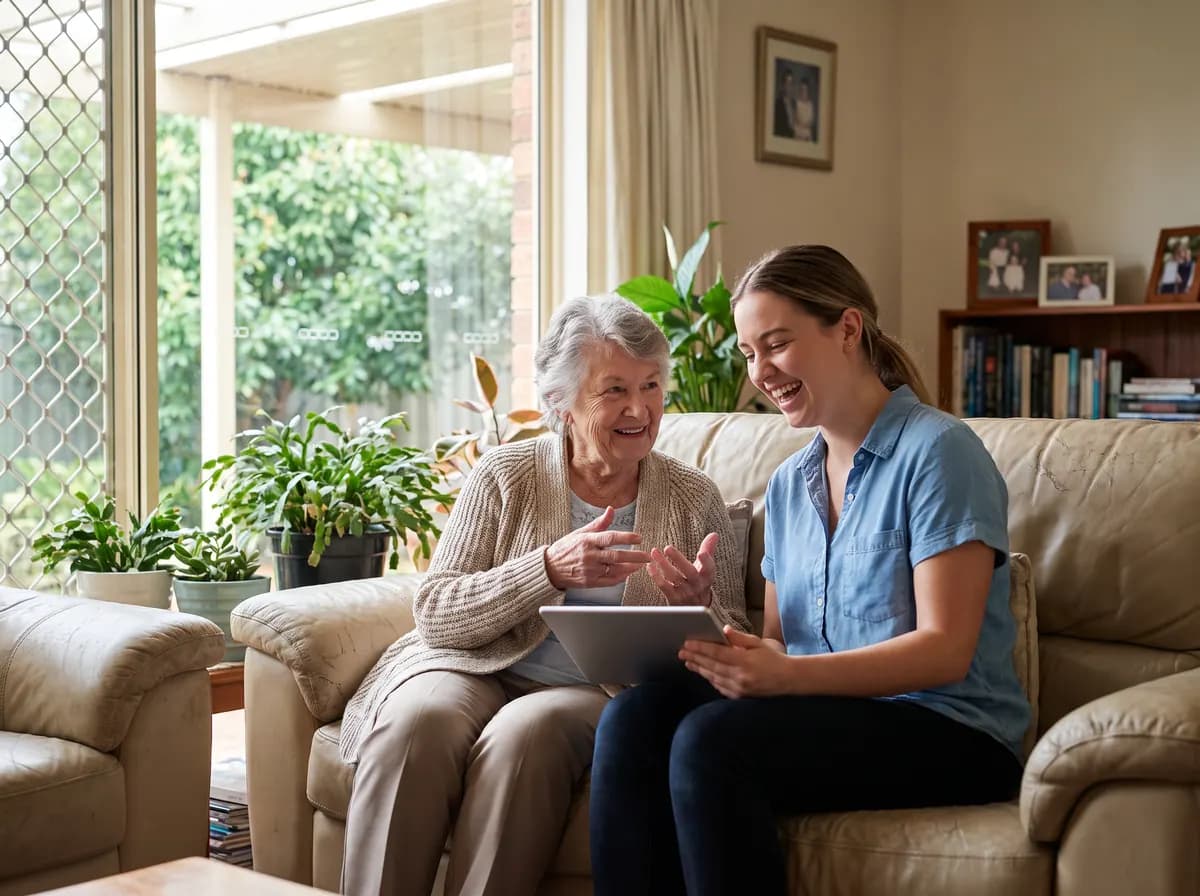Focus Family Care nurse caring for a client at home in Kendall, Florida