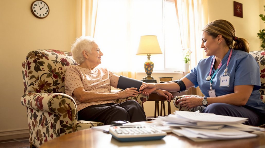medicare home health care rates